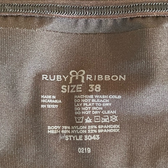 Ruby Ribbon Black Bra - Picture 2 of 7